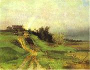 Alexei Savrasov Rainbow oil painting artist